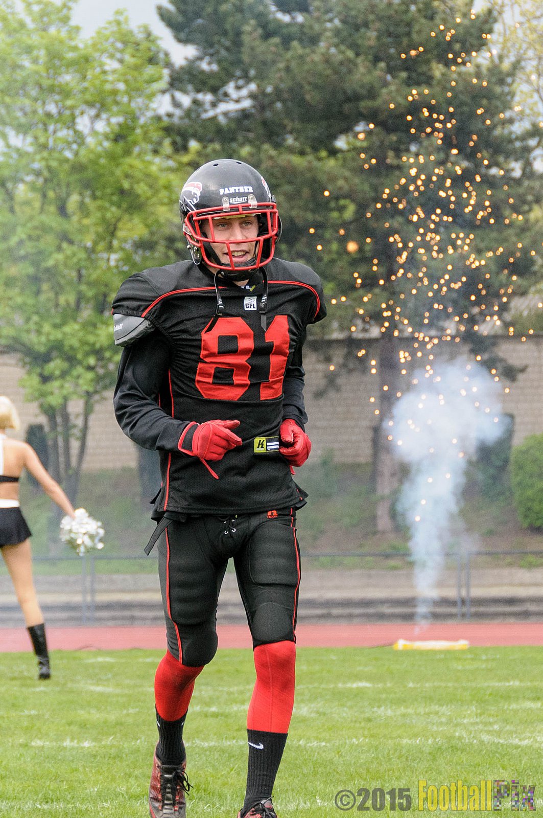 Düsseldorf Panther vs. Berlin Adler - 25.04.2015 GFL Nord: Düsseldorf Panther vs. Berlin Adler (30:0)