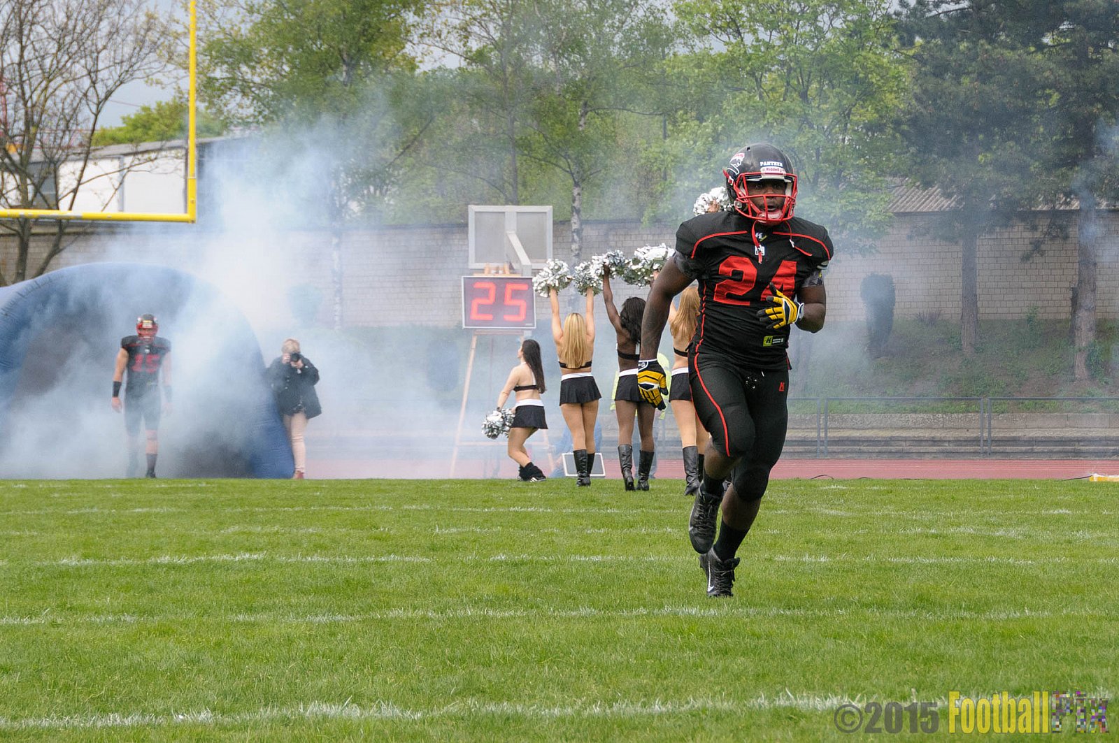 Düsseldorf Panther vs. Berlin Adler - 25.04.2015 GFL Nord: Düsseldorf Panther vs. Berlin Adler (30:0)