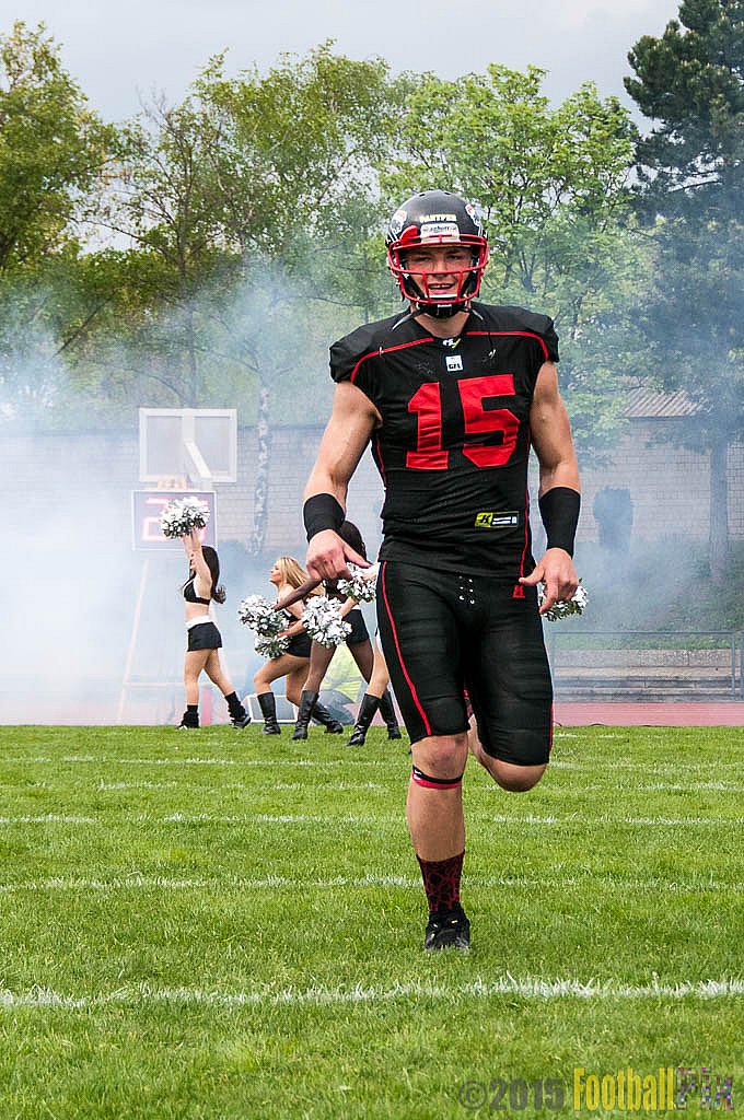 Düsseldorf Panther vs. Berlin Adler - 25.04.2015 GFL Nord: Düsseldorf Panther vs. Berlin Adler (30:0)