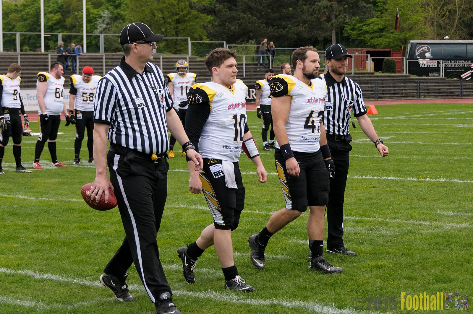 Düsseldorf Panther vs. Berlin Adler - 25.04.2015 GFL Nord: Düsseldorf Panther vs. Berlin Adler (30:0)