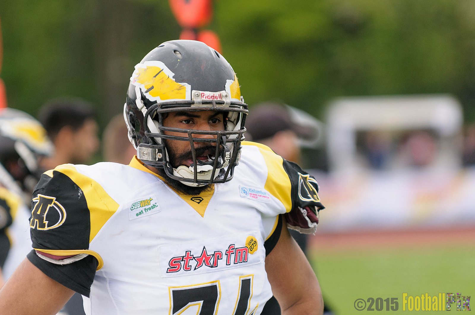 Düsseldorf Panther vs. Berlin Adler - 25.04.2015 GFL Nord: Düsseldorf Panther vs. Berlin Adler (30:0)