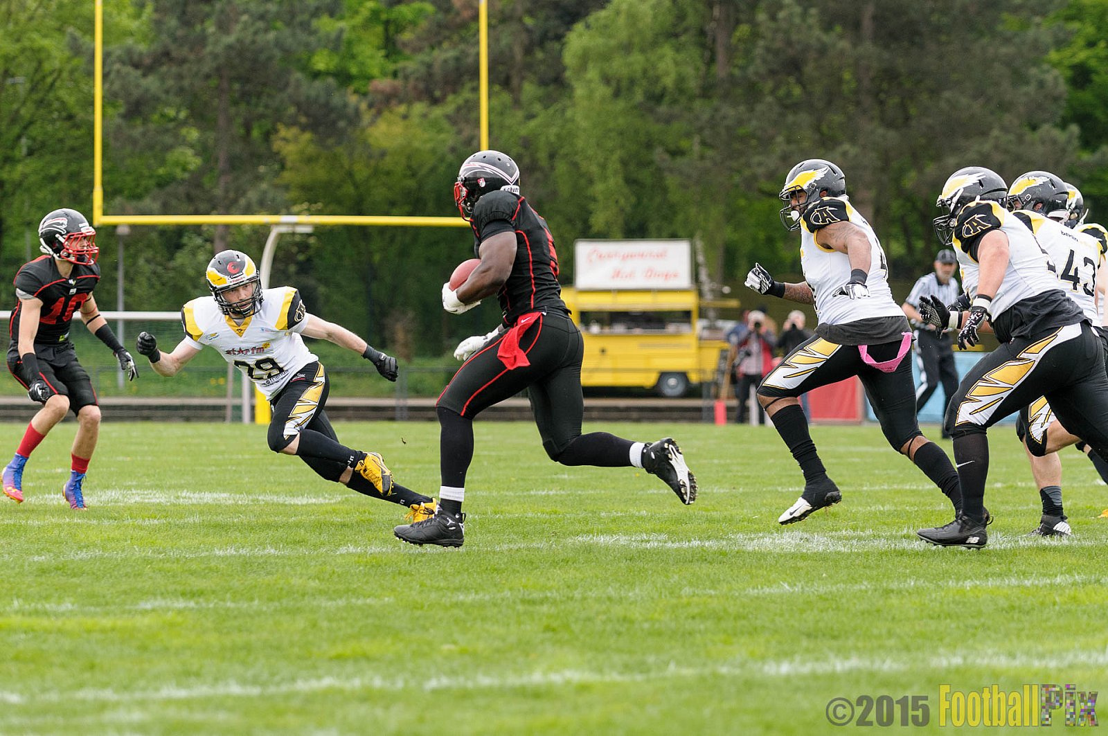 Düsseldorf Panther vs. Berlin Adler - 25.04.2015 GFL Nord: Düsseldorf Panther vs. Berlin Adler (30:0)