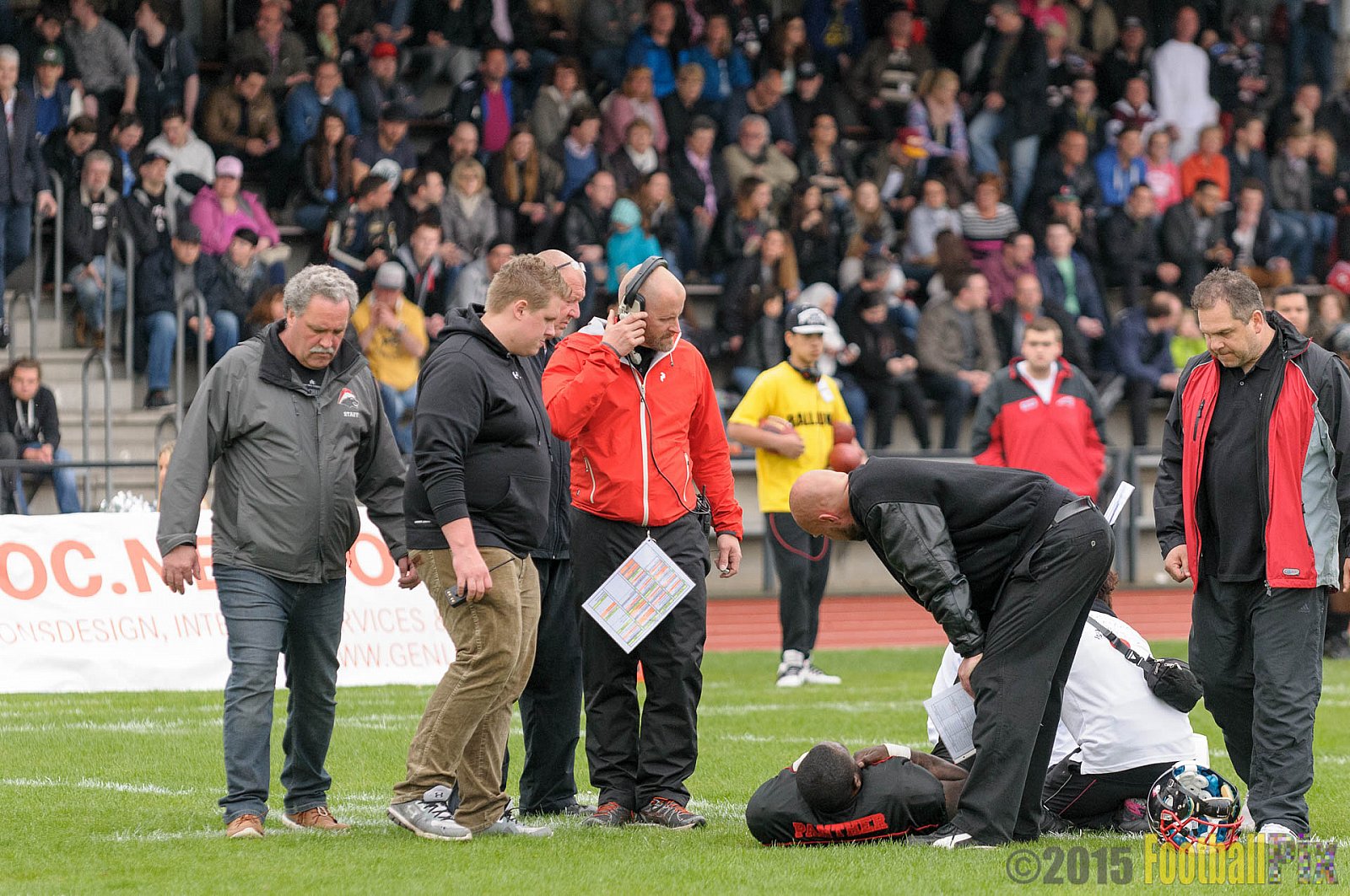 Düsseldorf Panther vs. Berlin Adler - 25.04.2015 GFL Nord: Düsseldorf Panther vs. Berlin Adler (30:0)