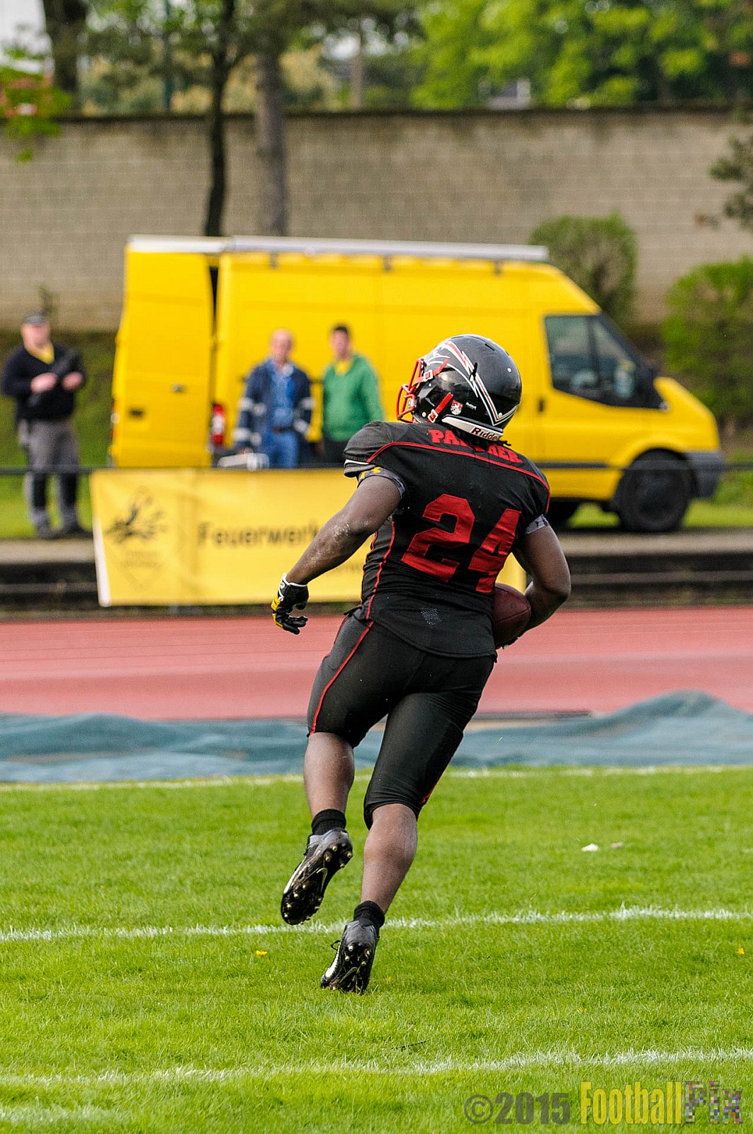 Düsseldorf Panther vs. Berlin Adler - 25.04.2015 GFL Nord: Düsseldorf Panther vs. Berlin Adler (30:0)