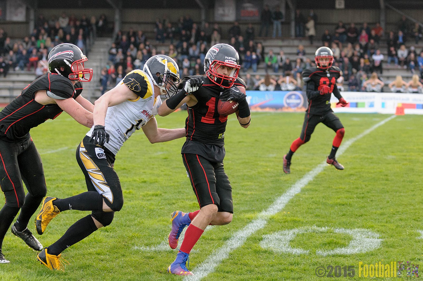 Düsseldorf Panther vs. Berlin Adler - 25.04.2015 GFL Nord: Düsseldorf Panther vs. Berlin Adler (30:0)