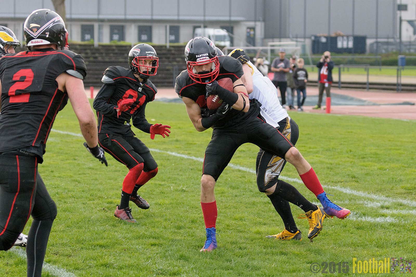 Düsseldorf Panther vs. Berlin Adler - 25.04.2015 GFL Nord: Düsseldorf Panther vs. Berlin Adler (30:0)