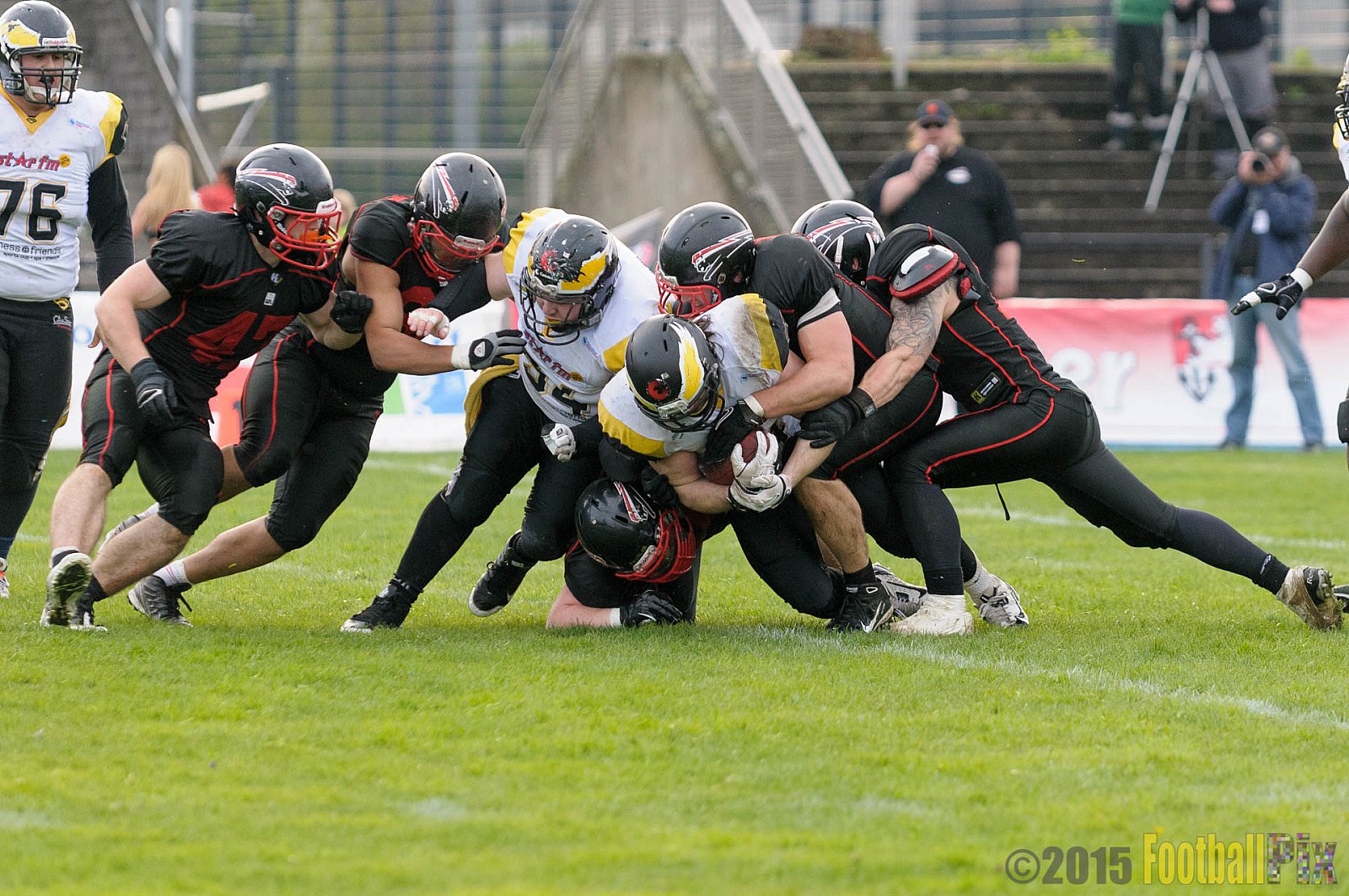Düsseldorf Panther vs. Berlin Adler - 25.04.2015 GFL Nord: Düsseldorf Panther vs. Berlin Adler (30:0)