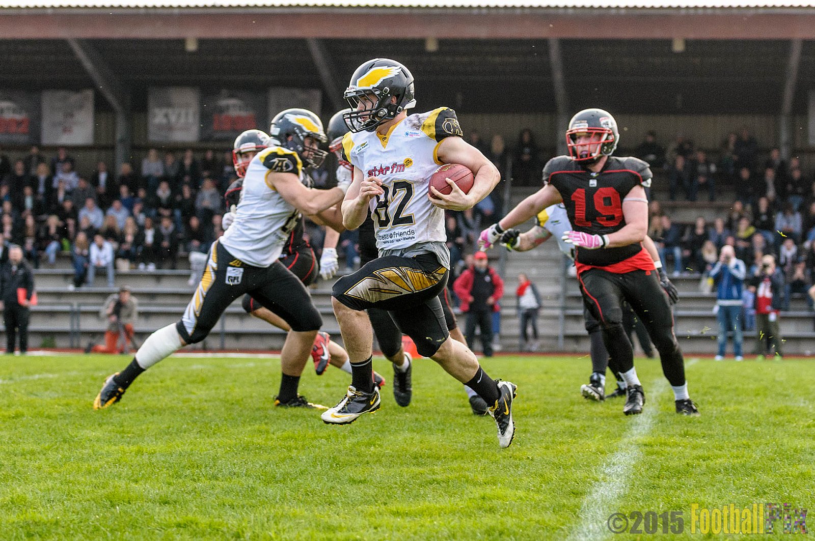 Düsseldorf Panther vs. Berlin Adler - 25.04.2015 GFL Nord: Düsseldorf Panther vs. Berlin Adler (30:0)