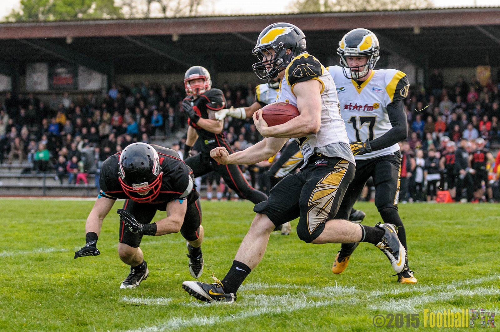 Düsseldorf Panther vs. Berlin Adler - 25.04.2015 GFL Nord: Düsseldorf Panther vs. Berlin Adler (30:0)