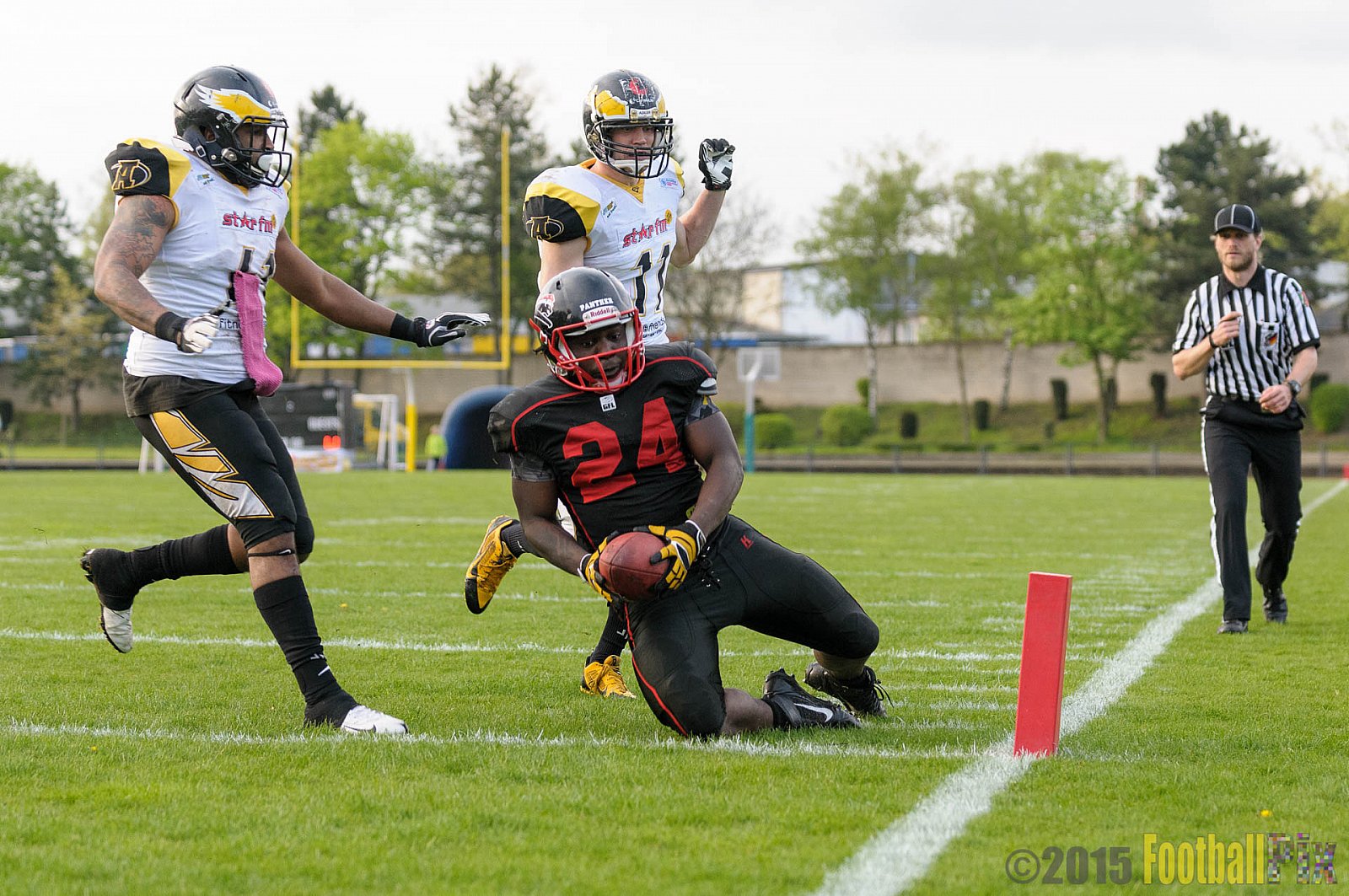 Düsseldorf Panther vs. Berlin Adler - 25.04.2015 GFL Nord: Düsseldorf Panther vs. Berlin Adler (30:0)