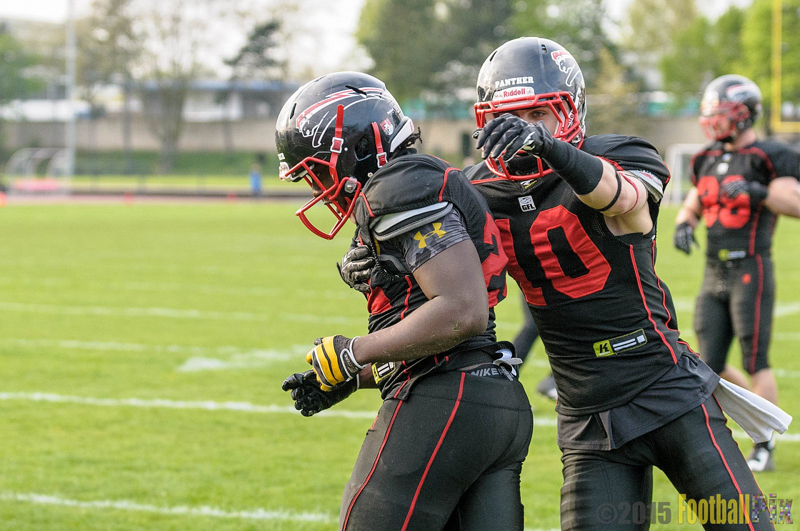 Düsseldorf Panther vs. Berlin Adler - 25.04.2015 GFL Nord: Düsseldorf Panther vs. Berlin Adler (30:0)