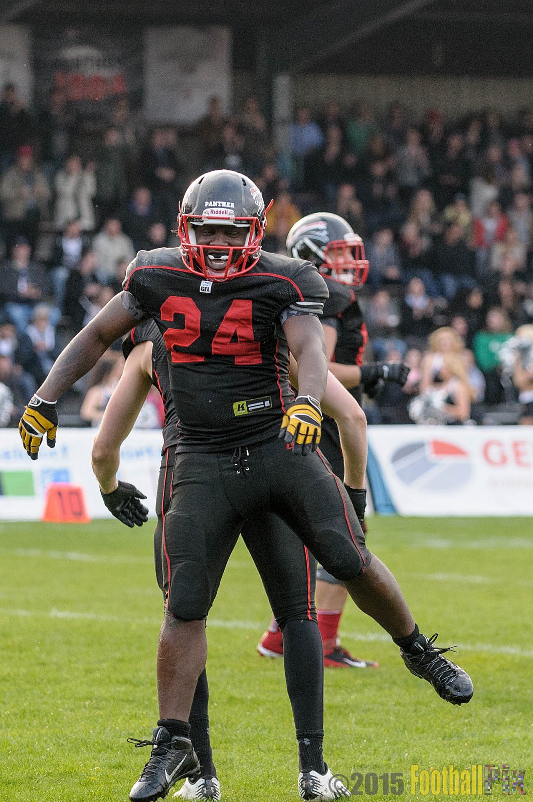 Düsseldorf Panther vs. Berlin Adler - 25.04.2015 GFL Nord: Düsseldorf Panther vs. Berlin Adler (30:0)