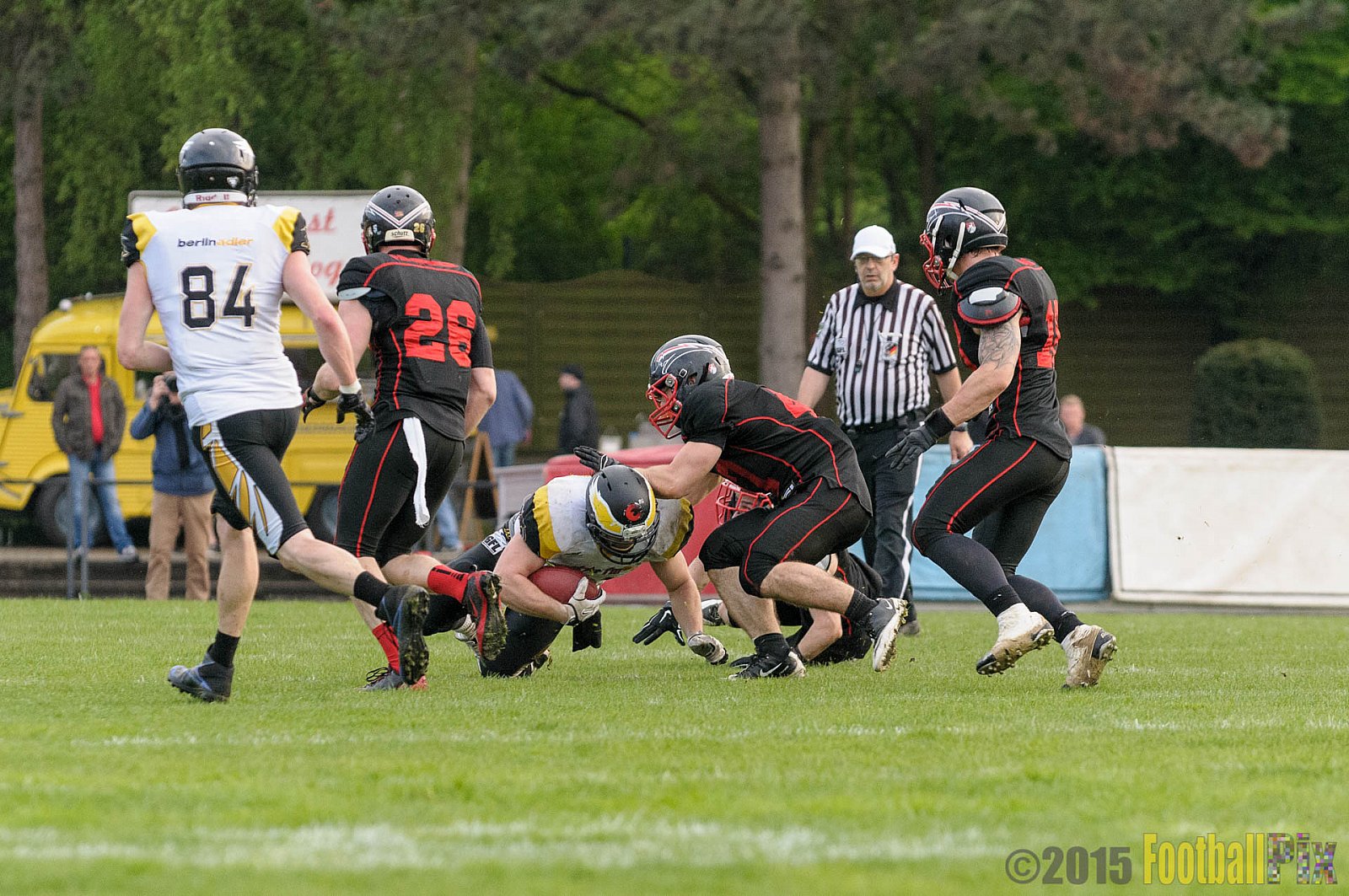 Düsseldorf Panther vs. Berlin Adler - 25.04.2015 GFL Nord: Düsseldorf Panther vs. Berlin Adler (30:0)