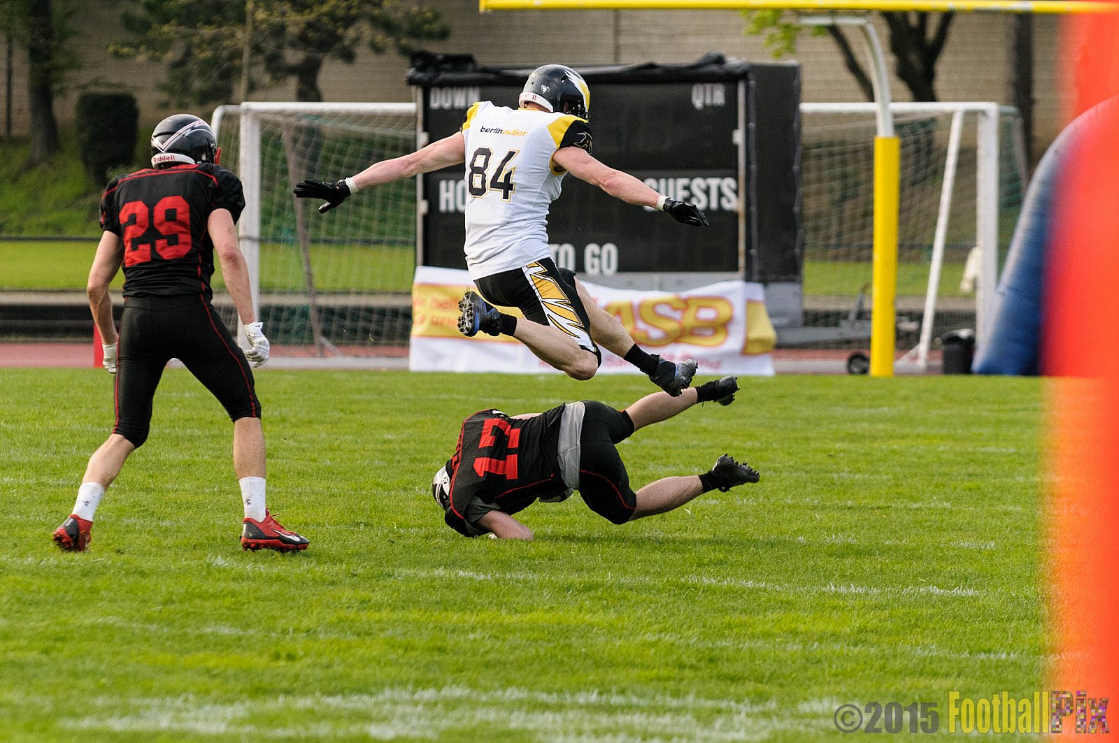 Düsseldorf Panther vs. Berlin Adler - 25.04.2015 GFL Nord: Düsseldorf Panther vs. Berlin Adler (30:0)