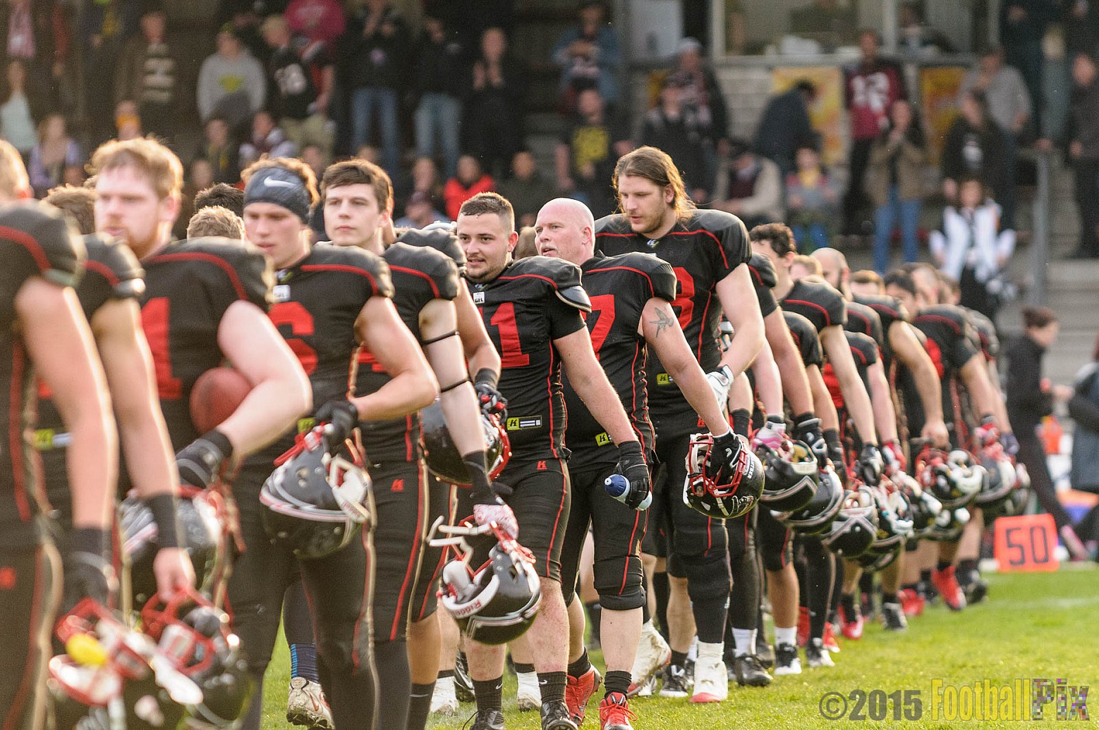Düsseldorf Panther vs. Berlin Adler - 25.04.2015 GFL Nord: Düsseldorf Panther vs. Berlin Adler (30:0)
