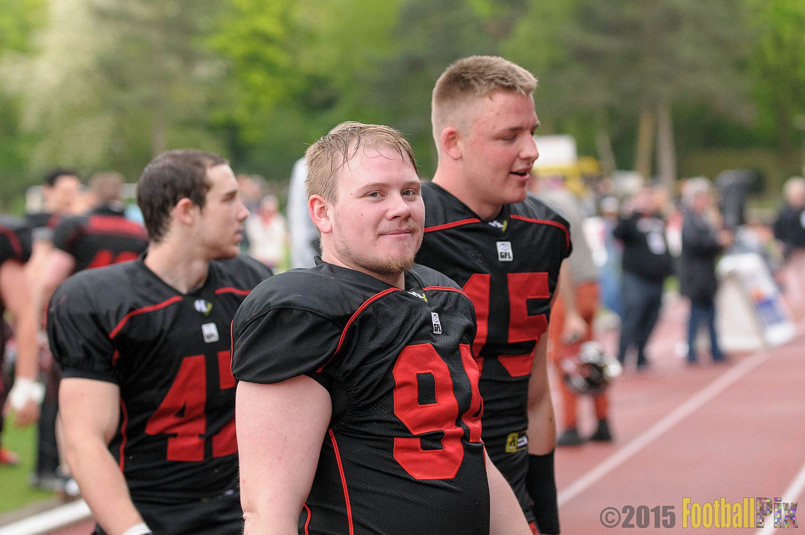 Düsseldorf Panther vs. Berlin Adler - 25.04.2015 GFL Nord: Düsseldorf Panther vs. Berlin Adler (30:0)