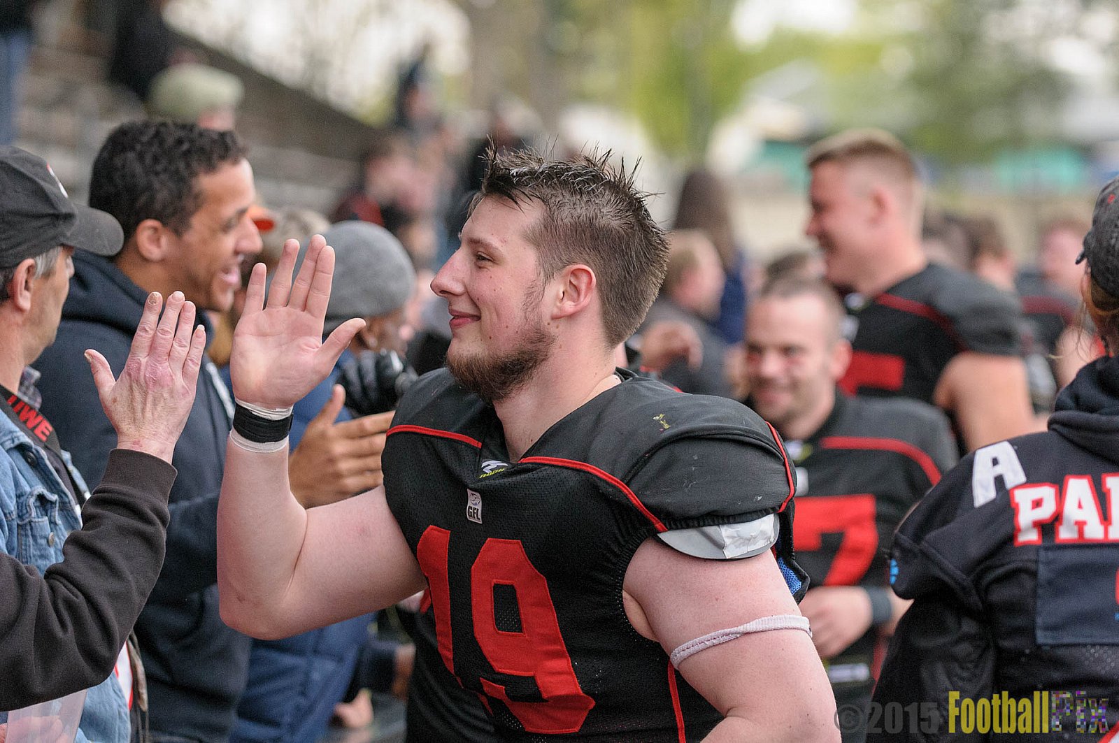 Düsseldorf Panther vs. Berlin Adler - 25.04.2015 GFL Nord: Düsseldorf Panther vs. Berlin Adler (30:0)