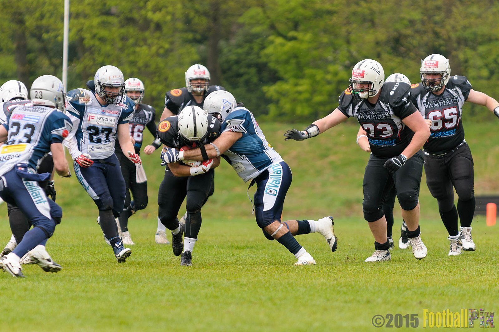 Remscheid Amboss vs. Aachen Vampires - 26.04.2015 RL NRW: Remscheid Amboss vs. Aachen Vampires (0:27)