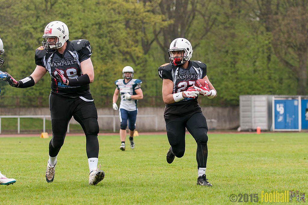 Remscheid Amboss vs. Aachen Vampires - 26.04.2015 RL NRW: Remscheid Amboss vs. Aachen Vampires (0:27)