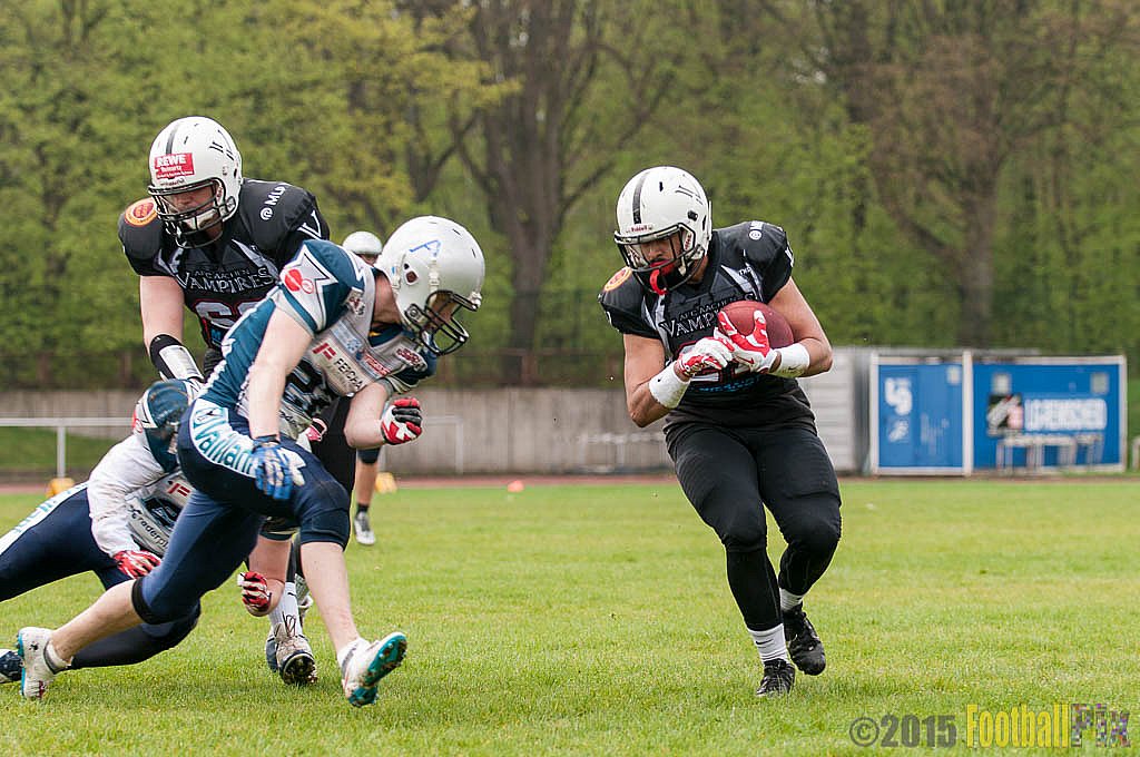 Remscheid Amboss vs. Aachen Vampires - 26.04.2015 RL NRW: Remscheid Amboss vs. Aachen Vampires (0:27)