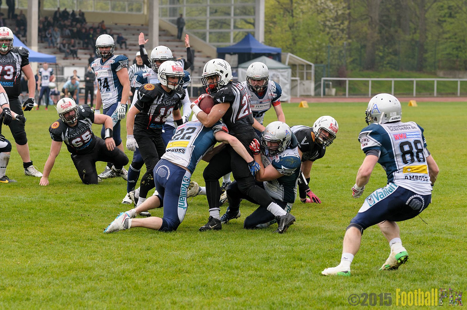 Remscheid Amboss vs. Aachen Vampires - 26.04.2015 RL NRW: Remscheid Amboss vs. Aachen Vampires (0:27)