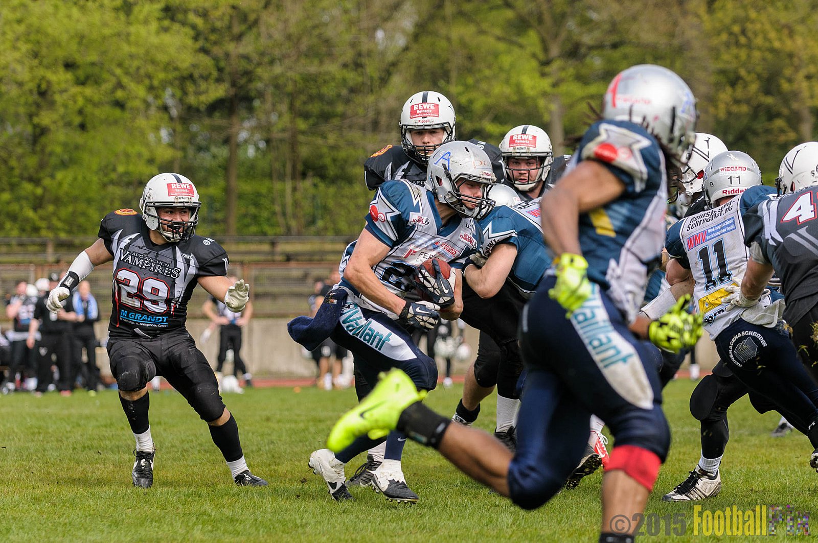 Remscheid Amboss vs. Aachen Vampires - 26.04.2015 RL NRW: Remscheid Amboss vs. Aachen Vampires (0:27)