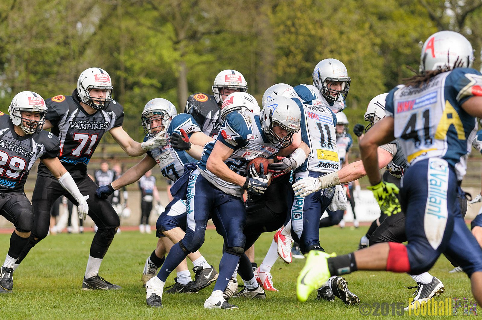 Remscheid Amboss vs. Aachen Vampires - 26.04.2015 RL NRW: Remscheid Amboss vs. Aachen Vampires (0:27)