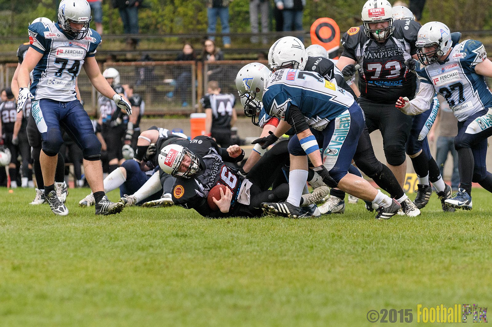 Remscheid Amboss vs. Aachen Vampires - 26.04.2015 RL NRW: Remscheid Amboss vs. Aachen Vampires (0:27)