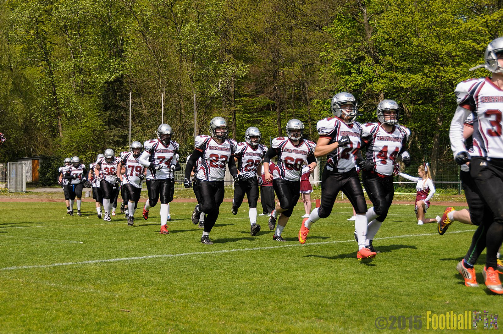 Wuppertal Greyhounds vs. Wipperfürth Phoenix - 01.05.2015 LL West NRW: Wuppertal Greyhounds vs. Wipperfürth Phoenix (72:6)