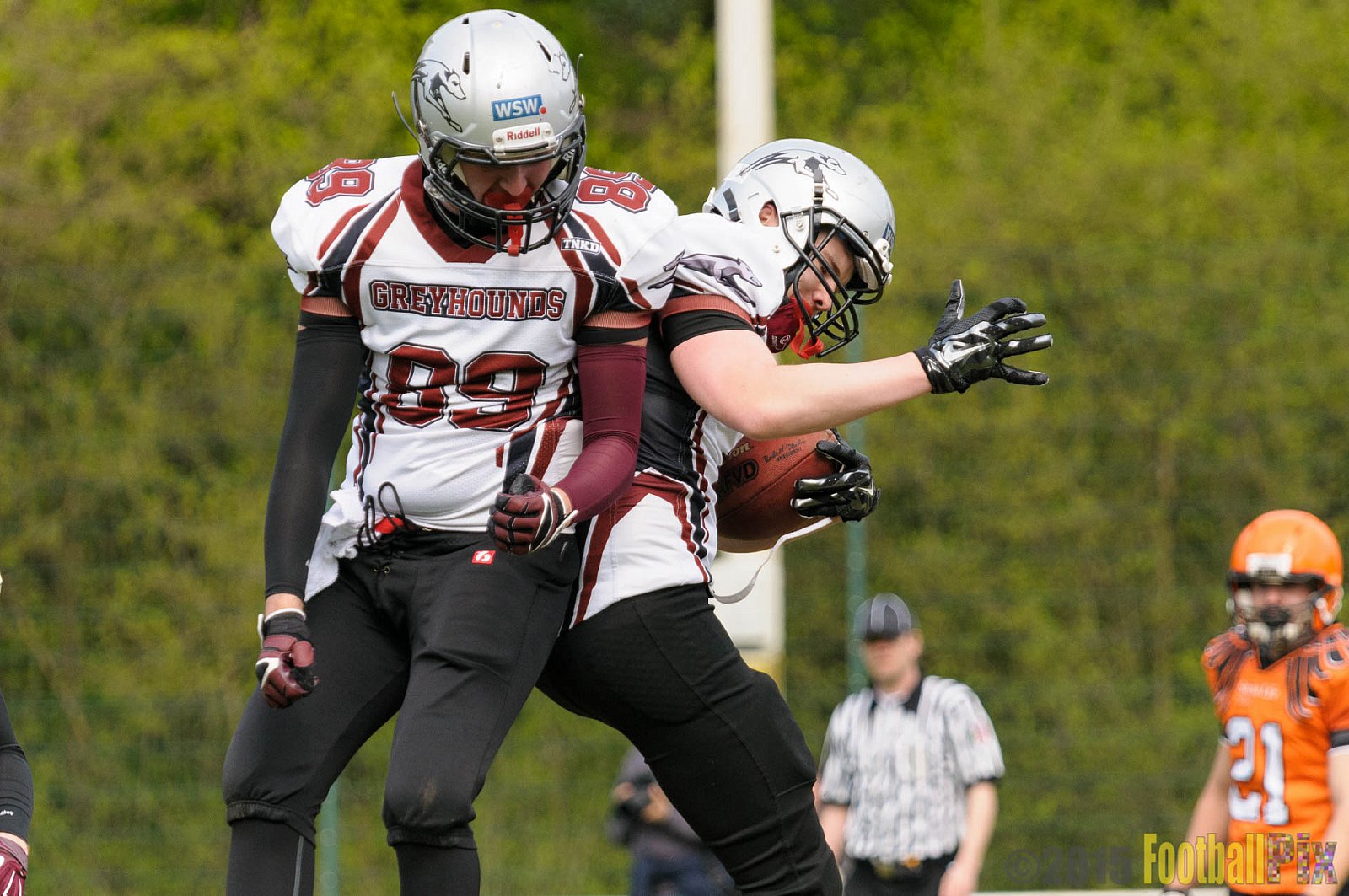 Wuppertal Greyhounds vs. Wipperfürth Phoenix - 01.05.2015 LL West NRW: Wuppertal Greyhounds vs. Wipperfürth Phoenix (72:6)