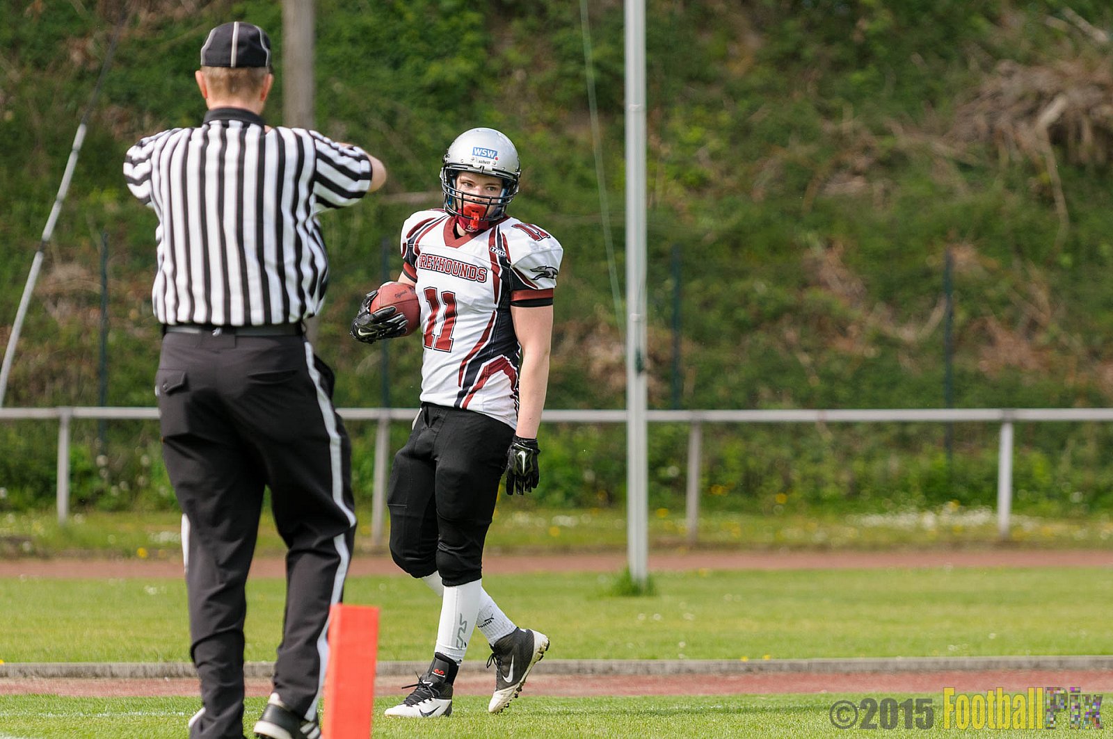 Wuppertal Greyhounds vs. Wipperfürth Phoenix - 01.05.2015 LL West NRW: Wuppertal Greyhounds vs. Wipperfürth Phoenix (72:6)