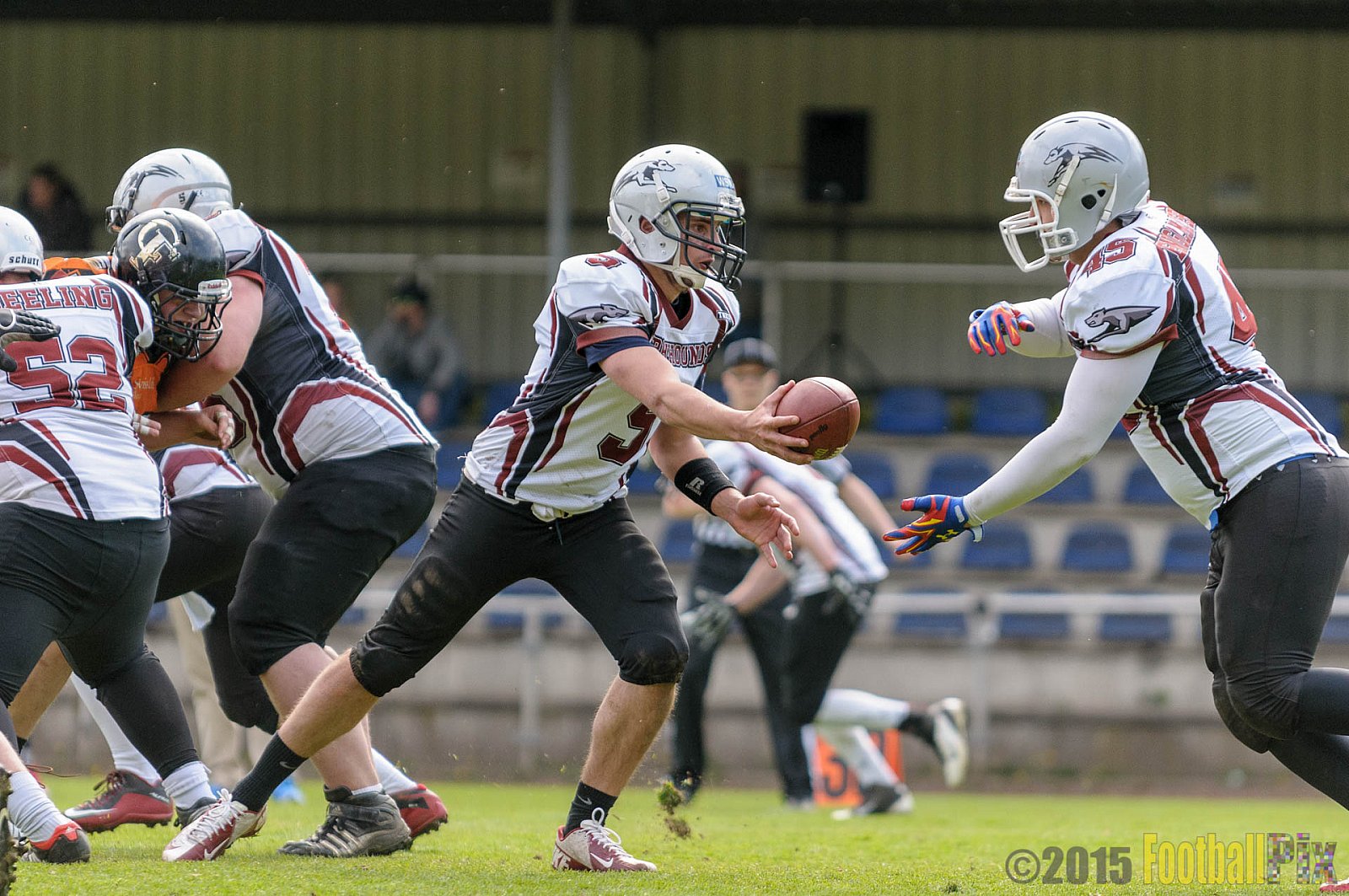 Wuppertal Greyhounds vs. Wipperfürth Phoenix - 01.05.2015 LL West NRW: Wuppertal Greyhounds vs. Wipperfürth Phoenix (72:6)