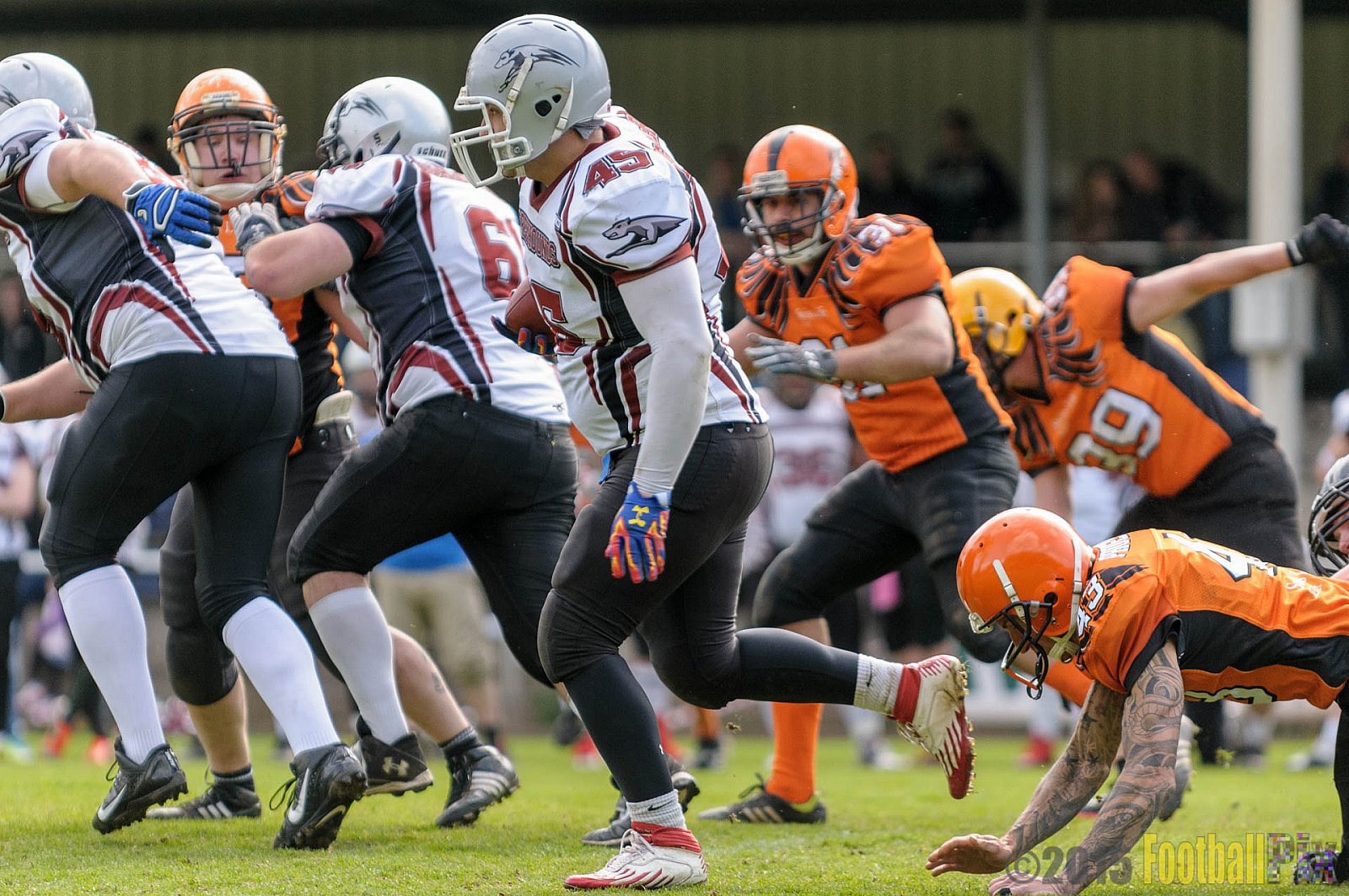 Wuppertal Greyhounds vs. Wipperfürth Phoenix - 01.05.2015 LL West NRW: Wuppertal Greyhounds vs. Wipperfürth Phoenix (72:6)