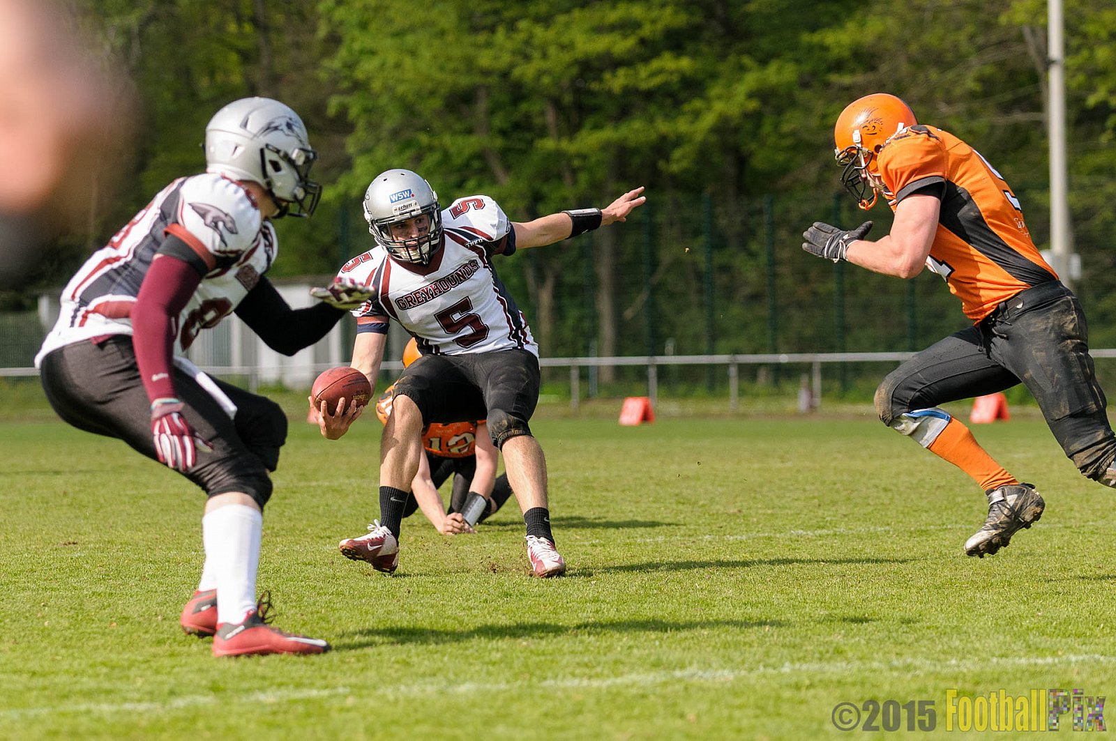 Wuppertal Greyhounds vs. Wipperfürth Phoenix - 01.05.2015 LL West NRW: Wuppertal Greyhounds vs. Wipperfürth Phoenix (72:6)