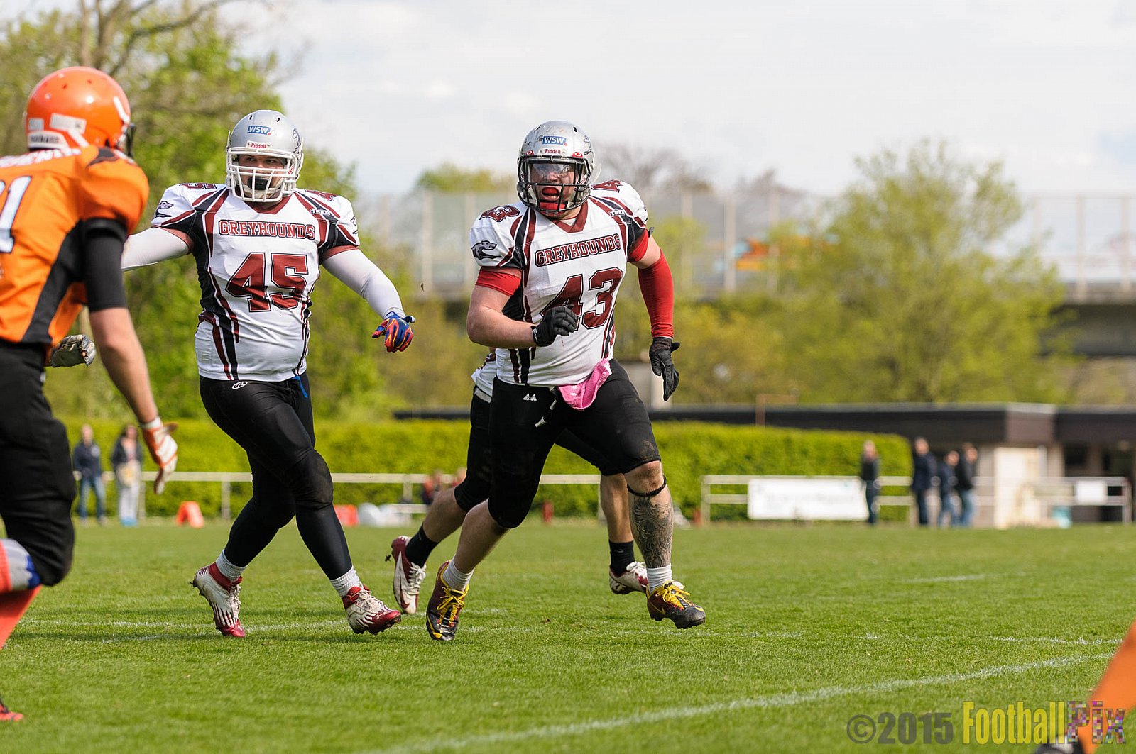 Wuppertal Greyhounds vs. Wipperfürth Phoenix - 01.05.2015 LL West NRW: Wuppertal Greyhounds vs. Wipperfürth Phoenix (72:6)