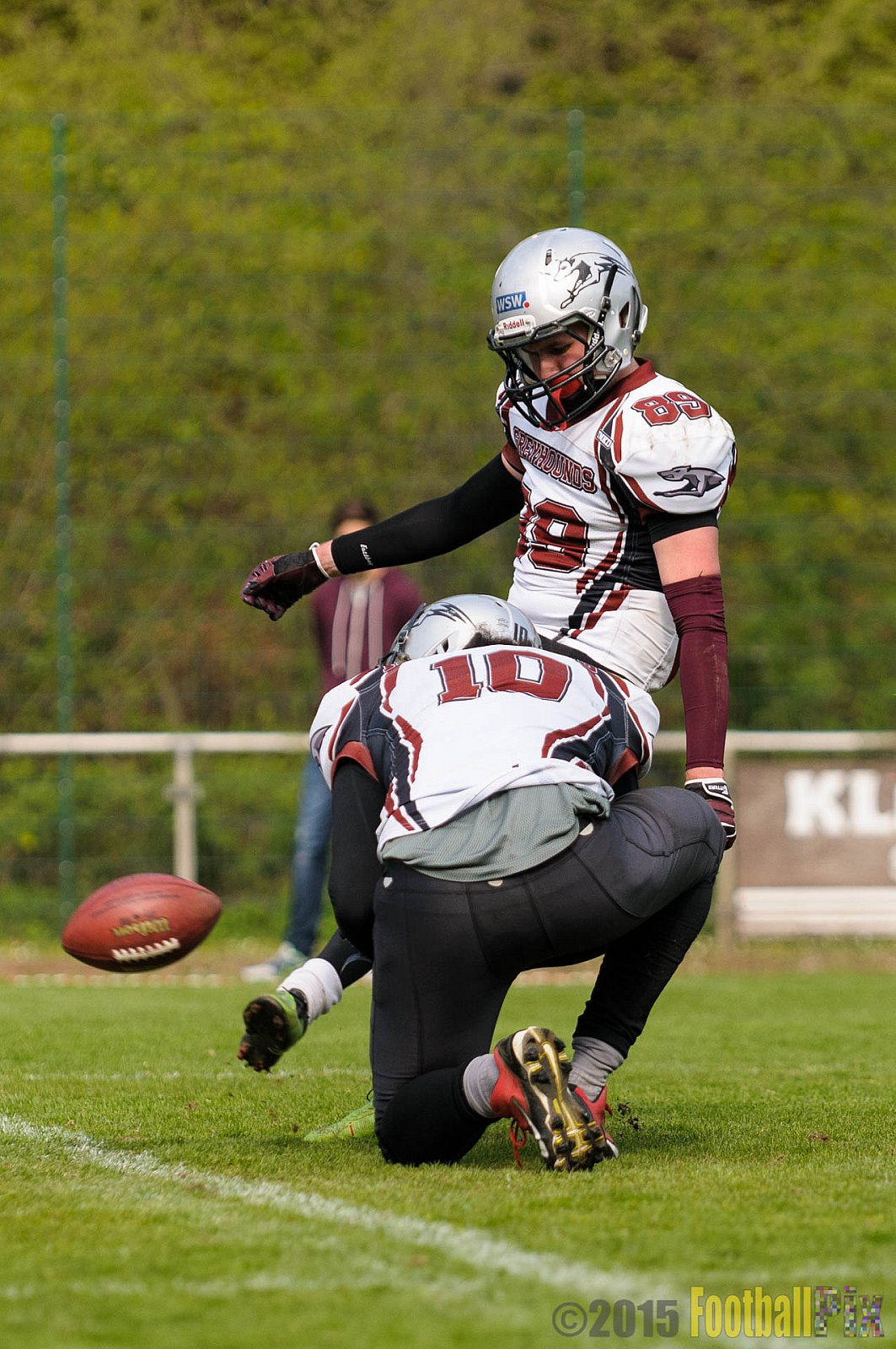 Wuppertal Greyhounds vs. Wipperfürth Phoenix - 01.05.2015 LL West NRW: Wuppertal Greyhounds vs. Wipperfürth Phoenix (72:6)