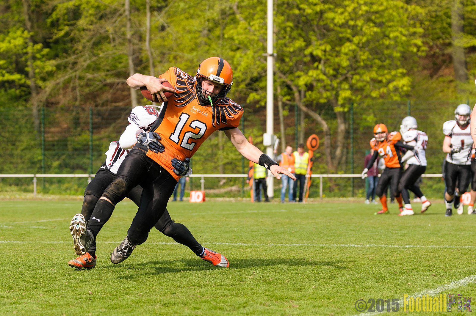 Wuppertal Greyhounds vs. Wipperfürth Phoenix - 01.05.2015 LL West NRW: Wuppertal Greyhounds vs. Wipperfürth Phoenix (72:6)