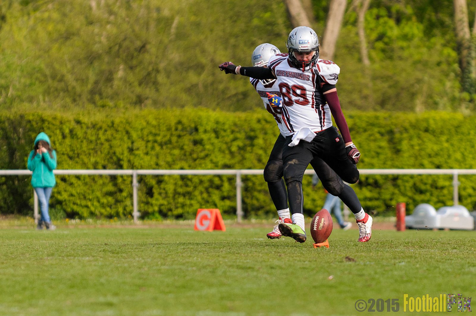 Wuppertal Greyhounds vs. Wipperfürth Phoenix - 01.05.2015 LL West NRW: Wuppertal Greyhounds vs. Wipperfürth Phoenix (72:6)