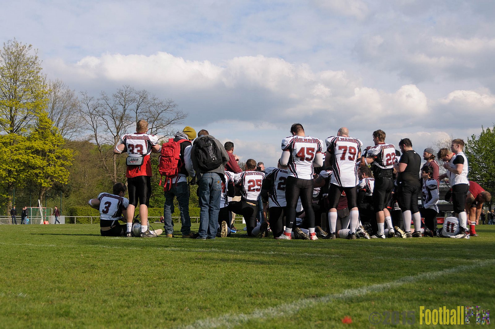 Wuppertal Greyhounds vs. Wipperfürth Phoenix - 01.05.2015 LL West NRW: Wuppertal Greyhounds vs. Wipperfürth Phoenix (72:6)