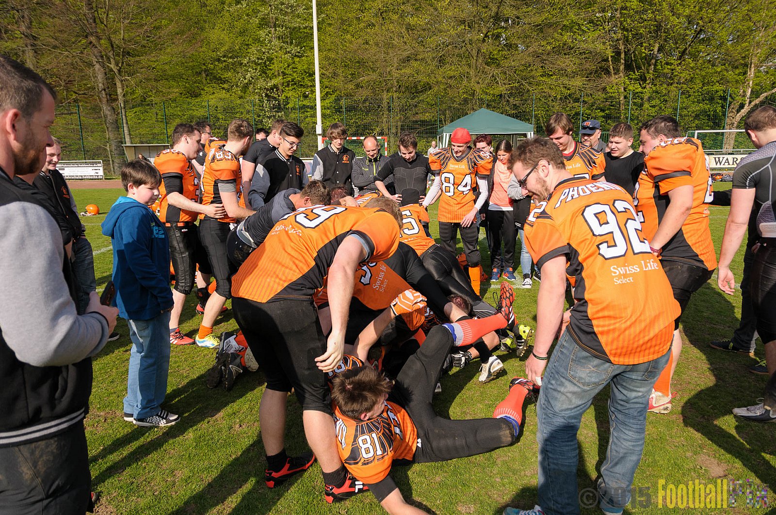 Wuppertal Greyhounds vs. Wipperfürth Phoenix - 01.05.2015 LL West NRW: Wuppertal Greyhounds vs. Wipperfürth Phoenix (72:6)