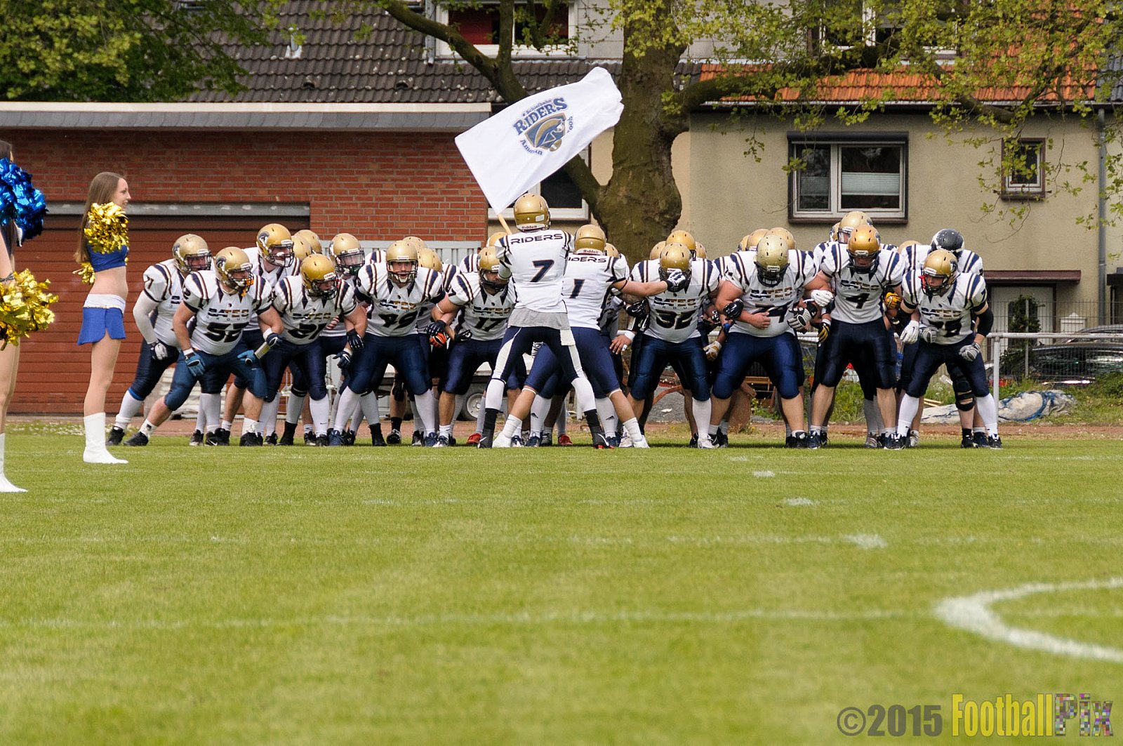 Schiefbahn Riders vs. Cologne Falcons II - 02.05.2015 OL NRW: Schiefbahn Riders vs. Cologne Falcons II (7:32)
