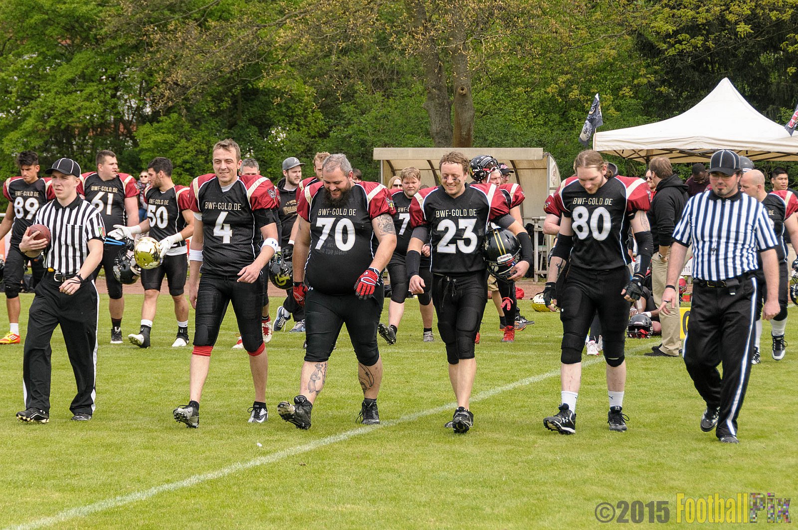 Schiefbahn Riders vs. Cologne Falcons II - 02.05.2015 OL NRW: Schiefbahn Riders vs. Cologne Falcons II (7:32)