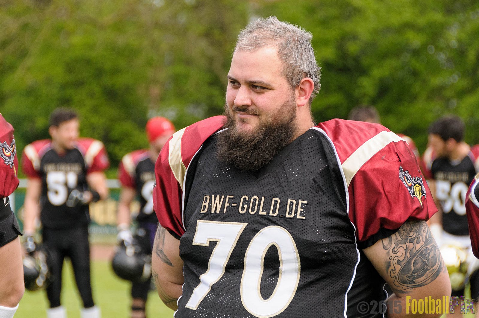 Schiefbahn Riders vs. Cologne Falcons II - 02.05.2015 OL NRW: Schiefbahn Riders vs. Cologne Falcons II (7:32)