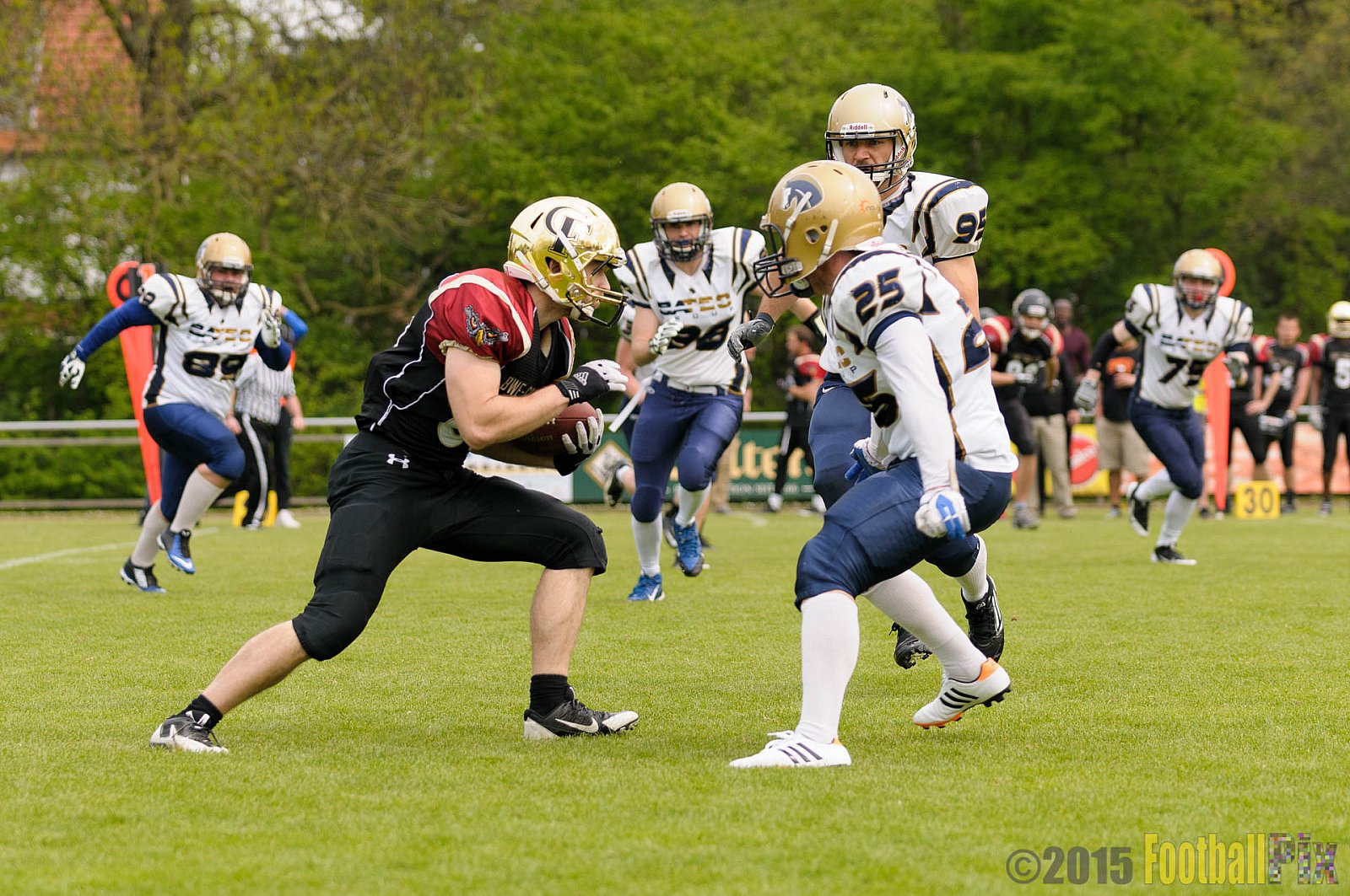 Schiefbahn Riders vs. Cologne Falcons II - 02.05.2015 OL NRW: Schiefbahn Riders vs. Cologne Falcons II (7:32)