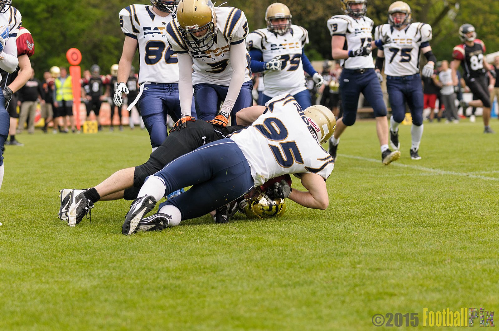 Schiefbahn Riders vs. Cologne Falcons II - 02.05.2015 OL NRW: Schiefbahn Riders vs. Cologne Falcons II (7:32)