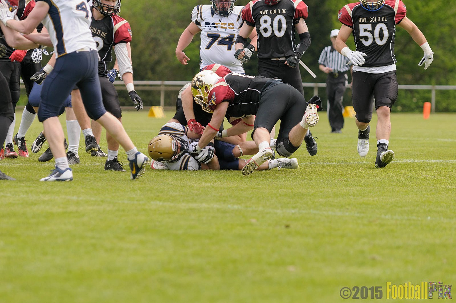 Schiefbahn Riders vs. Cologne Falcons II - 02.05.2015 OL NRW: Schiefbahn Riders vs. Cologne Falcons II (7:32)