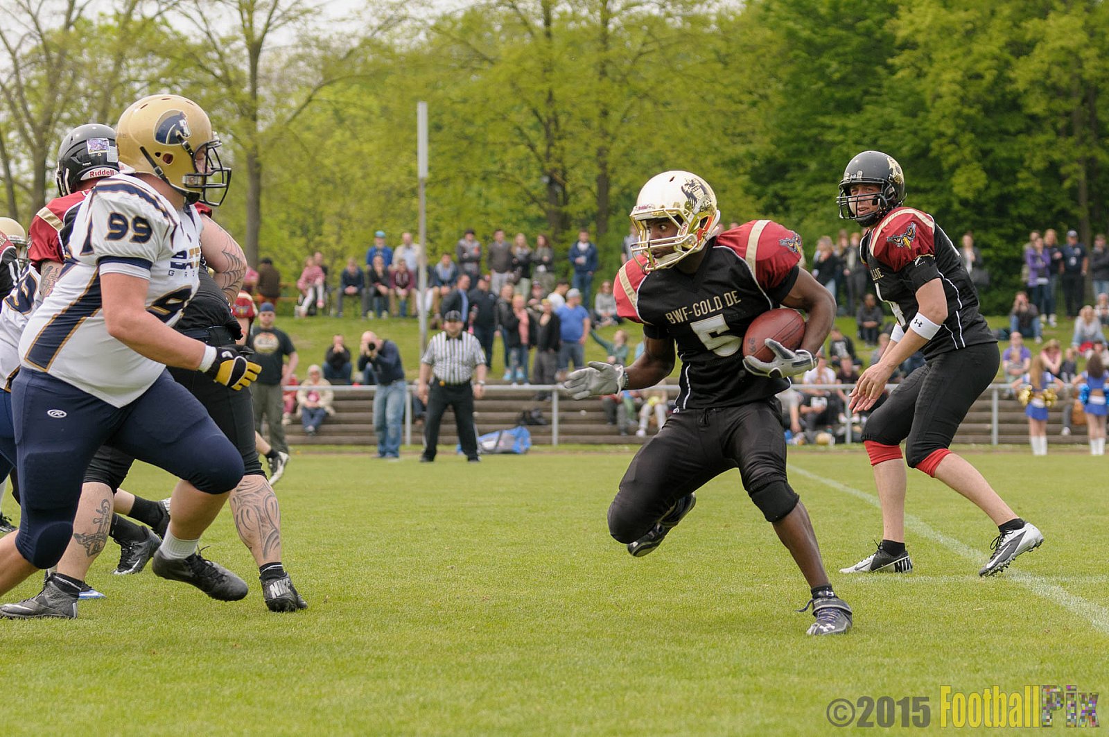 Schiefbahn Riders vs. Cologne Falcons II - 02.05.2015 OL NRW: Schiefbahn Riders vs. Cologne Falcons II (7:32)