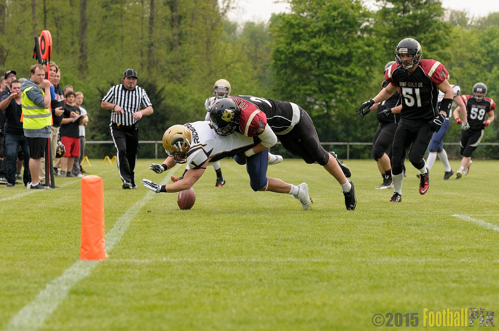 Schiefbahn Riders vs. Cologne Falcons II - 02.05.2015 OL NRW: Schiefbahn Riders vs. Cologne Falcons II (7:32)