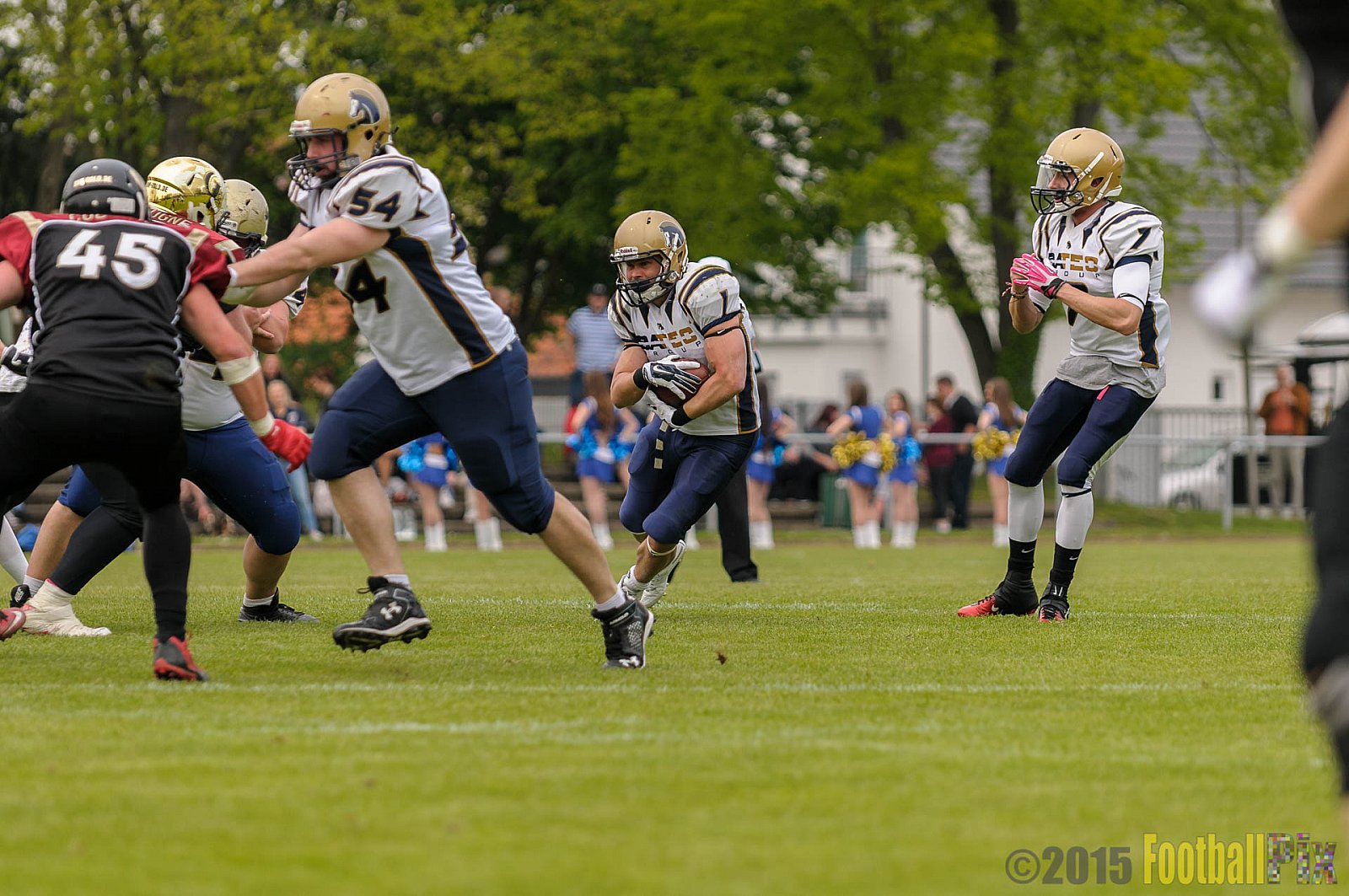 Schiefbahn Riders vs. Cologne Falcons II - 02.05.2015 OL NRW: Schiefbahn Riders vs. Cologne Falcons II (7:32)