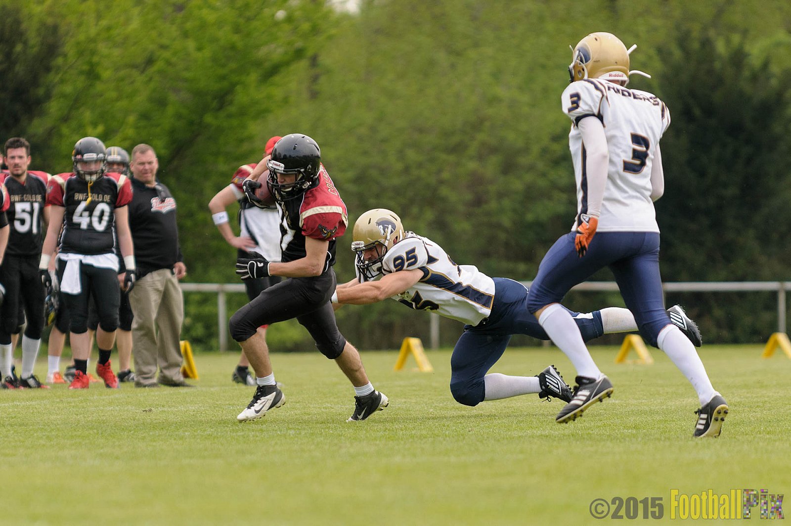 Schiefbahn Riders vs. Cologne Falcons II - 02.05.2015 OL NRW: Schiefbahn Riders vs. Cologne Falcons II (7:32)